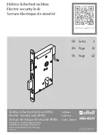 Assa Abloy Effeff 809M Installation And Fitting Instructions предпросмотр