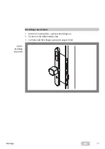 Предварительный просмотр 17 страницы Assa Abloy effeff ANYKEY 496 Mounting Instructions