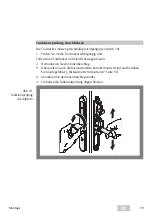 Предварительный просмотр 19 страницы Assa Abloy effeff ANYKEY 496 Mounting Instructions