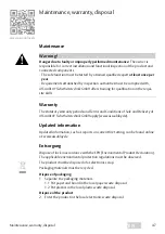 Preview for 47 page of Assa Abloy effeff ePED 1386S00 Installation And Fitting Instructions