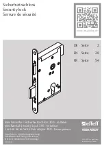Assa Abloy effeff Security lock 309 Series Manual preview