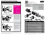 Assa Abloy EMTEK CF Mechanism Installation Manual preview