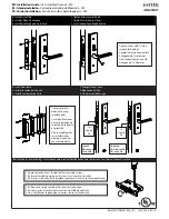 Предварительный просмотр 2 страницы Assa Abloy Emtek F20 Installation Manual