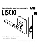 Предварительный просмотр 15 страницы Assa Abloy EMTEK LISCIO Installation Manual & User Manual