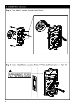 Предварительный просмотр 6 страницы Assa Abloy Emtek Modern Keypad Entryset Installation & Programming Manual