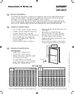 Предварительный просмотр 3 страницы Assa Abloy Harmony H1 Installation Instructions Manual