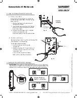 Предварительный просмотр 7 страницы Assa Abloy Harmony H1 Installation Instructions Manual