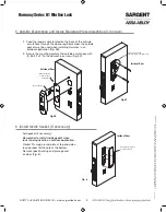 Предварительный просмотр 9 страницы Assa Abloy Harmony H1 Installation Instructions Manual