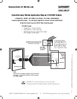 Предварительный просмотр 17 страницы Assa Abloy Harmony H1 Installation Instructions Manual