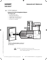 Предварительный просмотр 18 страницы Assa Abloy Harmony H1 Installation Instructions Manual