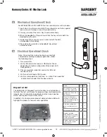 Предварительный просмотр 19 страницы Assa Abloy Harmony H1 Installation Instructions Manual