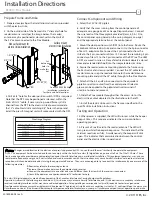 Preview for 2 page of Assa Abloy hes RF0010 Installation Supplement