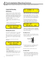 Preview for 8 page of Assa Abloy HSA6500 Installation, Programming, Operating