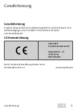 Preview for 15 page of Assa Abloy IKON +CLIQ Operating Instructions Manual