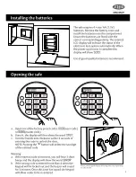 Предварительный просмотр 3 страницы Assa Abloy Lockwood User Manual