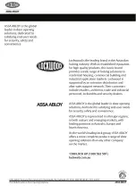 Preview for 16 page of Assa Abloy LOCWOOD 001TOUCH User Manual