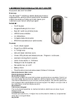 Assa Abloy LSC 001T-1K1CPDP Manual preview