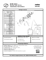 Assa Abloy medeco Aperio M100 Installation Instructions Manual preview