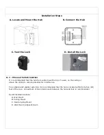 Preview for 3 page of Assa Abloy medeco Aperio M100 Installation Instructions Manual