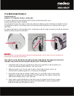 Preview for 4 page of Assa Abloy Medeco CLIQ Preventative Maintenance