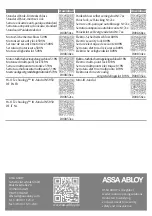 Предварительный просмотр 12 страницы Assa Abloy N59990000000000 Operating Instructions Manual