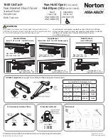 Предварительный просмотр 1 страницы Assa Abloy Norton 1600 UniTrol Quick Start Manual