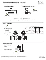 Предварительный просмотр 5 страницы Assa Abloy Norton 1600 UniTrol Quick Start Manual