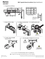 Preview for 4 page of Assa Abloy Norton 1600 Quick Start Manual