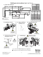 Preview for 3 page of Assa Abloy Norton 7500 Series Installation Instructions Manual