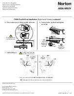 Preview for 6 page of Assa Abloy Norton 7500 Series Installation Instructions Manual