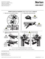 Предварительный просмотр 6 страницы Assa Abloy Norton 8000H Series Installation Instructions Manual