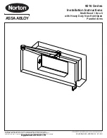 Assa Abloy Norton 9500 Series Installation Instructions Manual предпросмотр