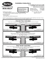 Assa Abloy Norton PR1601BF Installation Instructions Manual preview