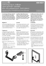 Предварительный просмотр 1 страницы Assa Abloy OneSystem type A Mounting Manual