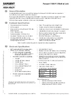 Preview for 4 page of Assa Abloy P2 Installation Instructions Manual