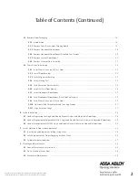 Preview for 3 page of Assa Abloy PDU8000 Series Manual