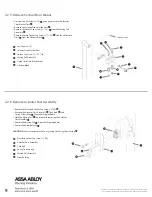 Preview for 10 page of Assa Abloy PDU8000 Series Manual