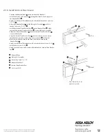 Preview for 13 page of Assa Abloy PDU8000 Series Manual