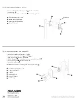 Preview for 22 page of Assa Abloy PDU8000 Series Manual