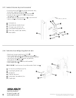 Preview for 52 page of Assa Abloy PDU8000 Series Manual