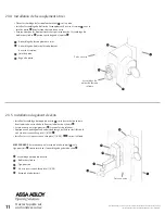 Preview for 54 page of Assa Abloy PDU8000 Series Manual