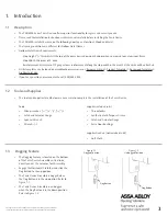 Preview for 3 page of Assa Abloy PDU8500 Series Manual