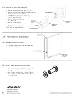 Preview for 6 page of Assa Abloy PDU8500 Series Manual