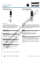 Preview for 4 page of Assa Abloy Profile S2-IA User Manual