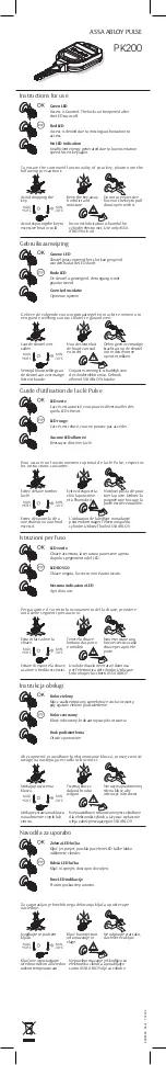 Assa Abloy PULSE PK200 Instructions For Use preview