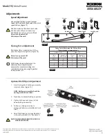 Предварительный просмотр 9 страницы Assa Abloy RIXON W93 Quick Start Manual