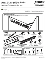 Preview for 1 page of Assa Abloy RIXSON 91DCP Installation Instructions Manual