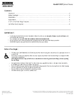 Preview for 2 page of Assa Abloy RIXSON 91DCP Installation Instructions Manual