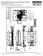 Preview for 7 page of Assa Abloy RIXSON 91DCP Installation Instructions Manual