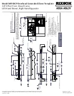 Предварительный просмотр 8 страницы Assa Abloy RIXSON W91DCP Installation Instructions Manual